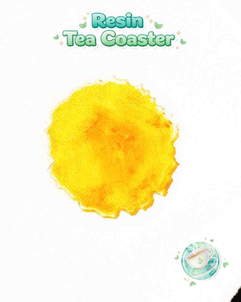 Resin Luxury Tea Coaster (6 Pcs)
