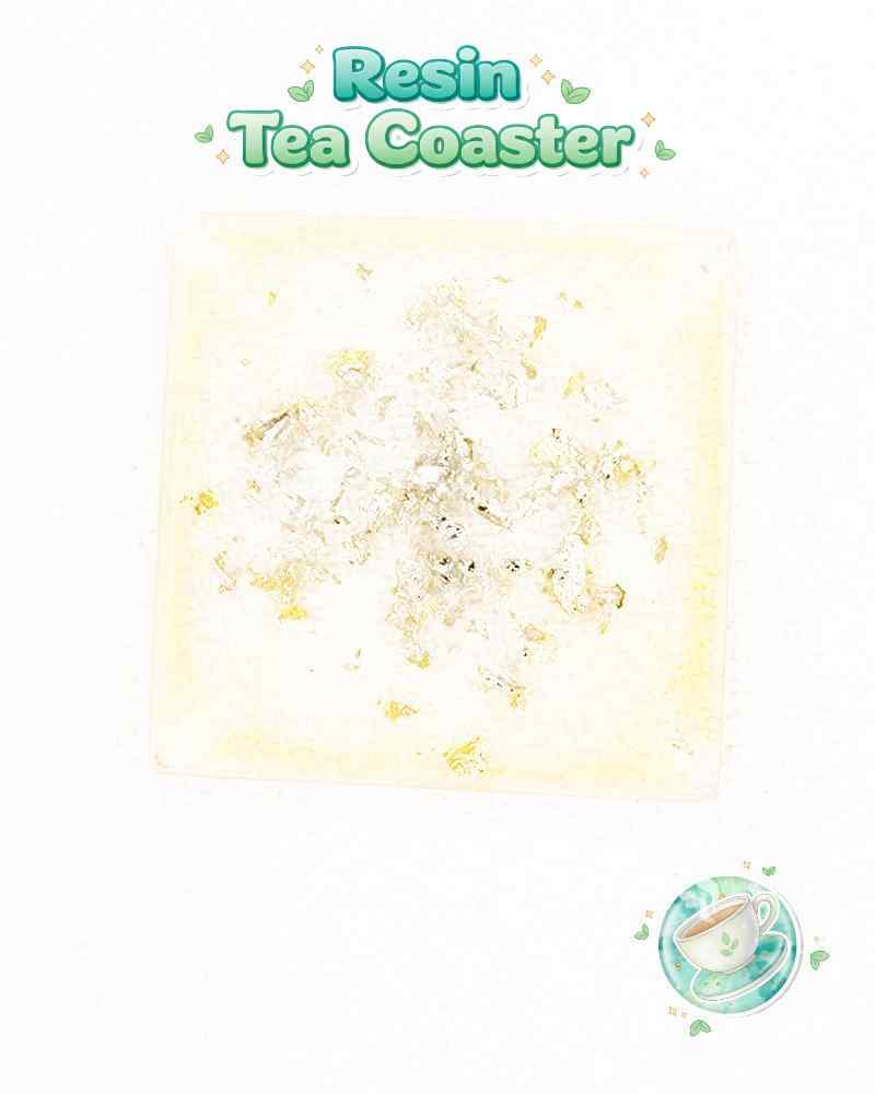 Resin Luxury Tea Coaster (6 Pcs)