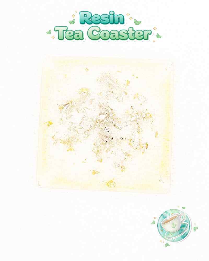 Resin Luxury Tea Coaster (6 Pcs)