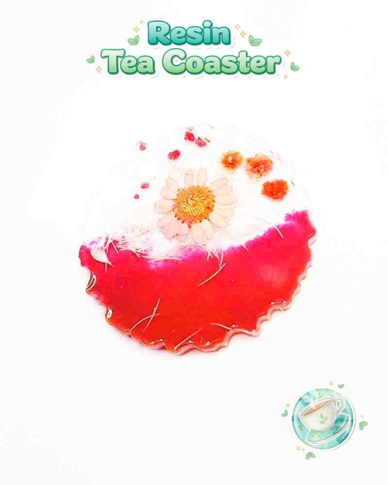 Resin Luxury Tea Coaster (6 Pcs)