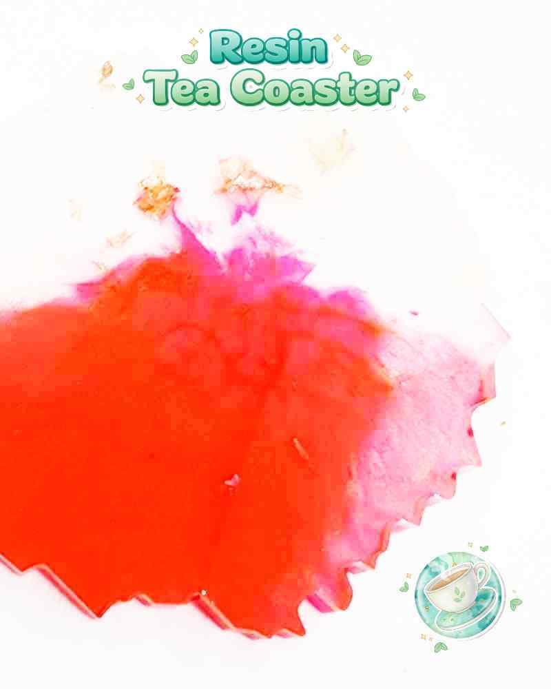Resin Luxury Tea Coaster (6 Pcs)