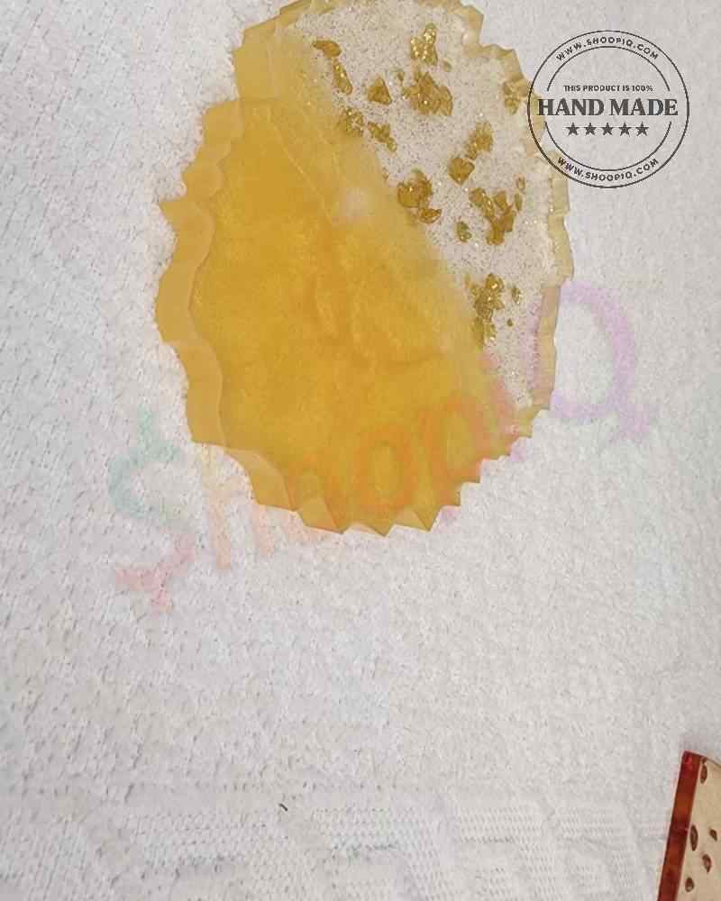 Resin Luxury Tea Coaster (6 Pcs)