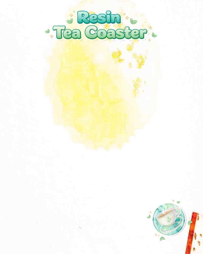 Resin Luxury Tea Coaster (6 Pcs)