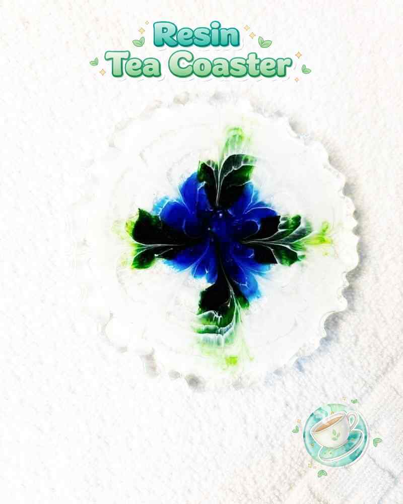 Resin Luxury Tea Coaster (6 Pcs)