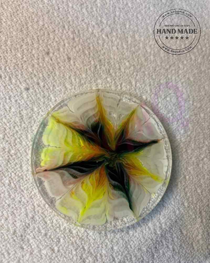 Resin Luxury Tea Coaster (6 Pcs)