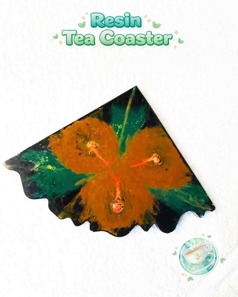 Resin Luxury Tea Coaster (6 Pcs)