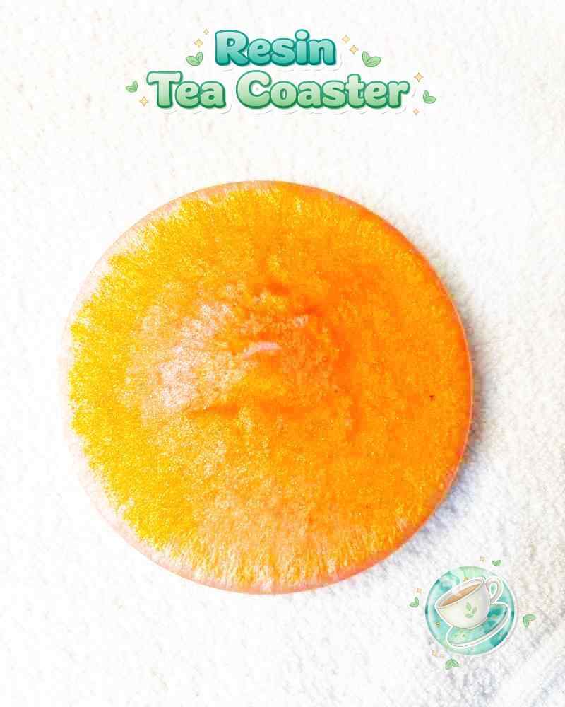 Resin Luxury Tea Coaster (6 Pcs)