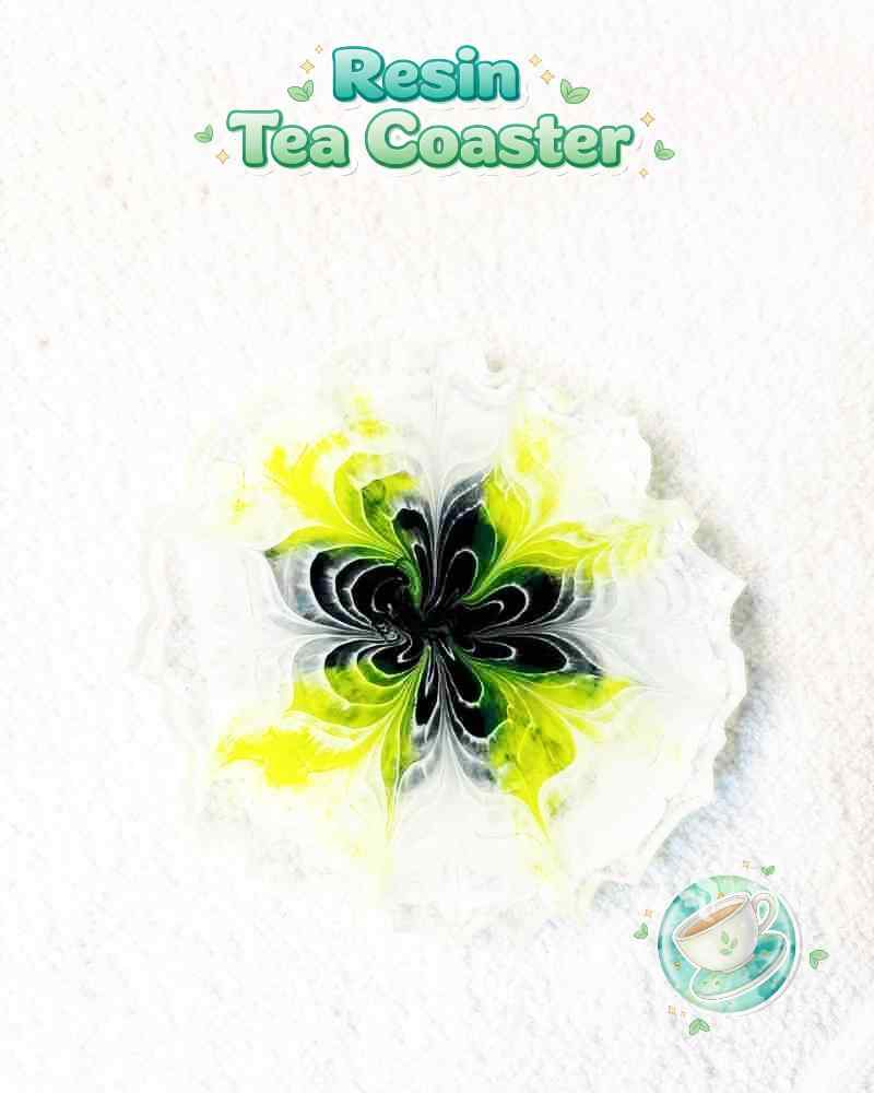Resin Luxury Tea Coaster (6 Pcs)