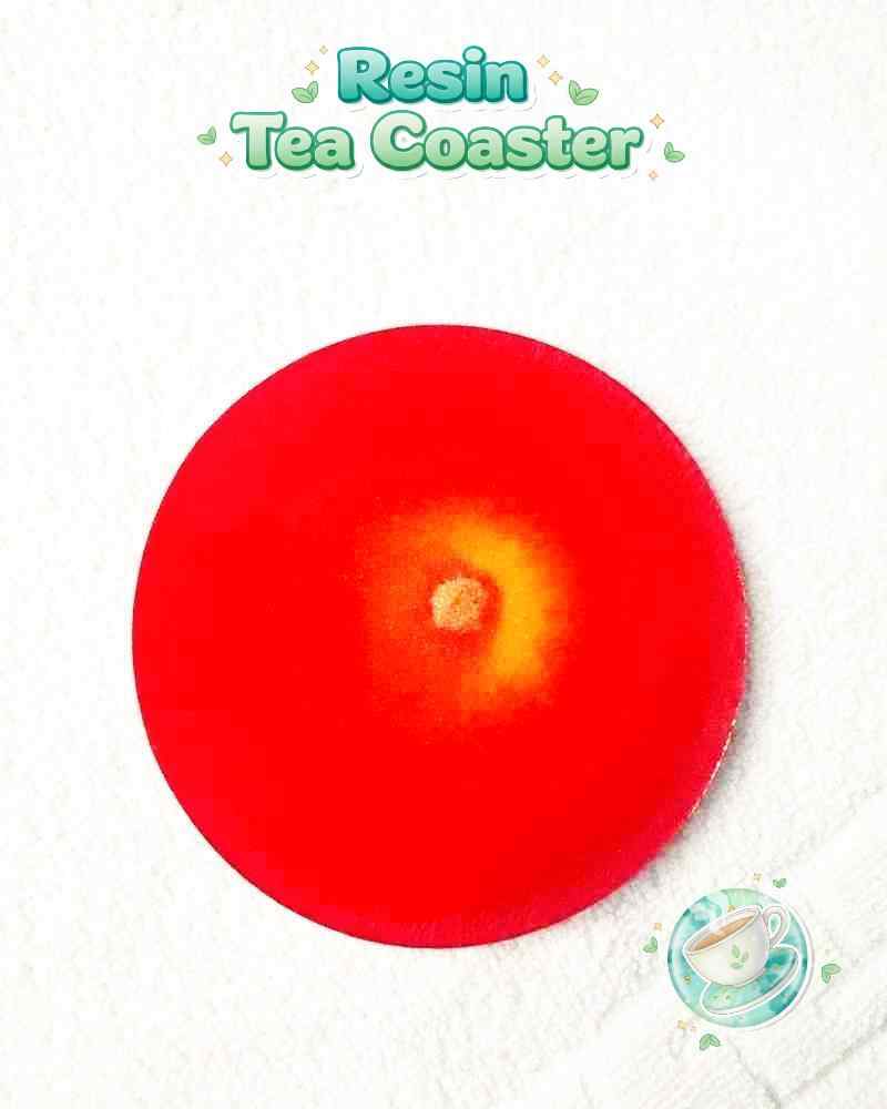 Resin Luxury Tea Coaster (6 Pcs)