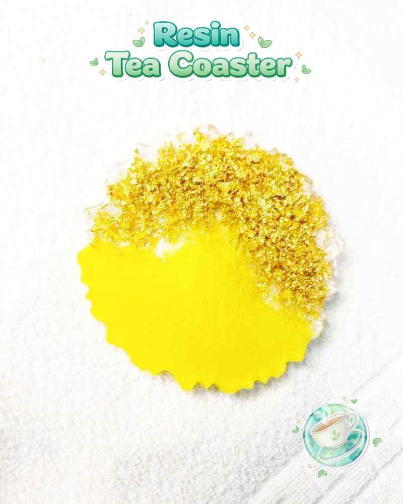 Resin Luxury Tea Coaster (6 Pcs)
