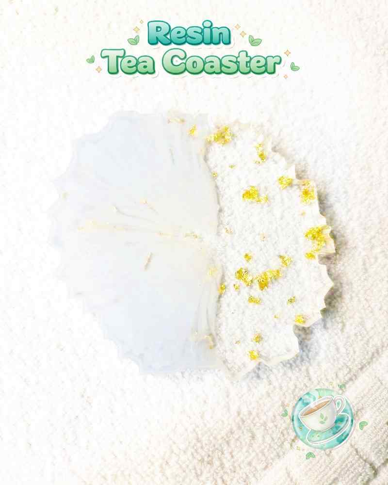 Resin Luxury Tea Coaster (6 Pcs)