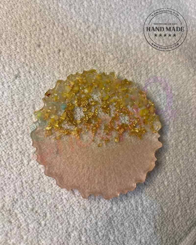 Resin Luxury Tea Coaster (6 Pcs)