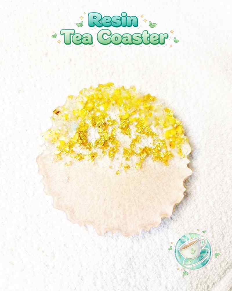 Resin Luxury Tea Coaster (6 Pcs)