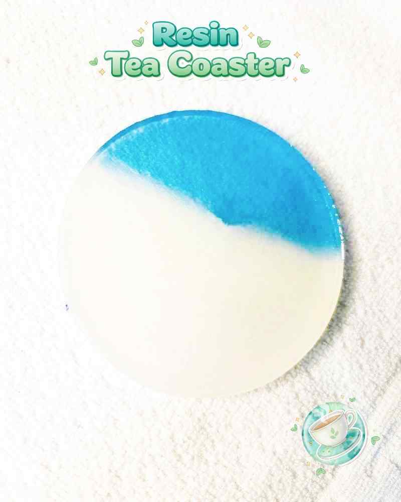 Resin Luxury Tea Coaster (6 Pcs)