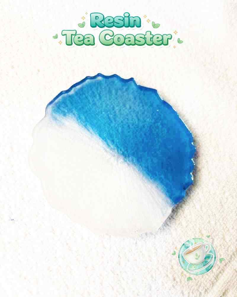 Resin Luxury Tea Coaster (6 Pcs)