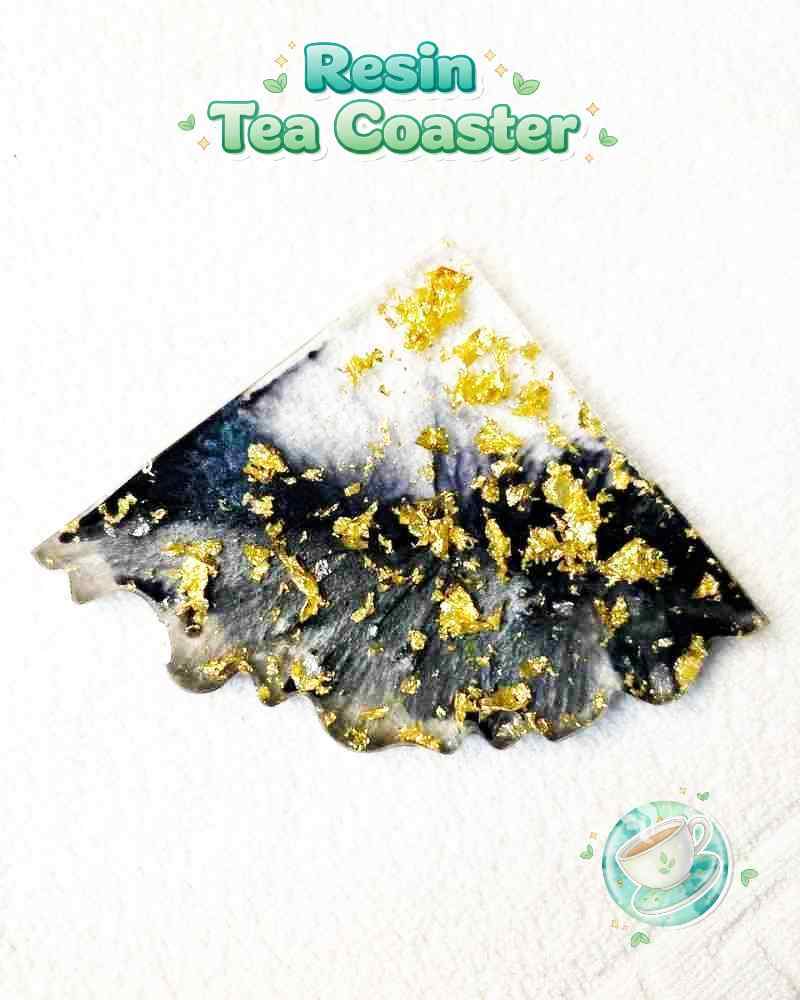Resin Luxury Tea Coaster (6 Pcs)