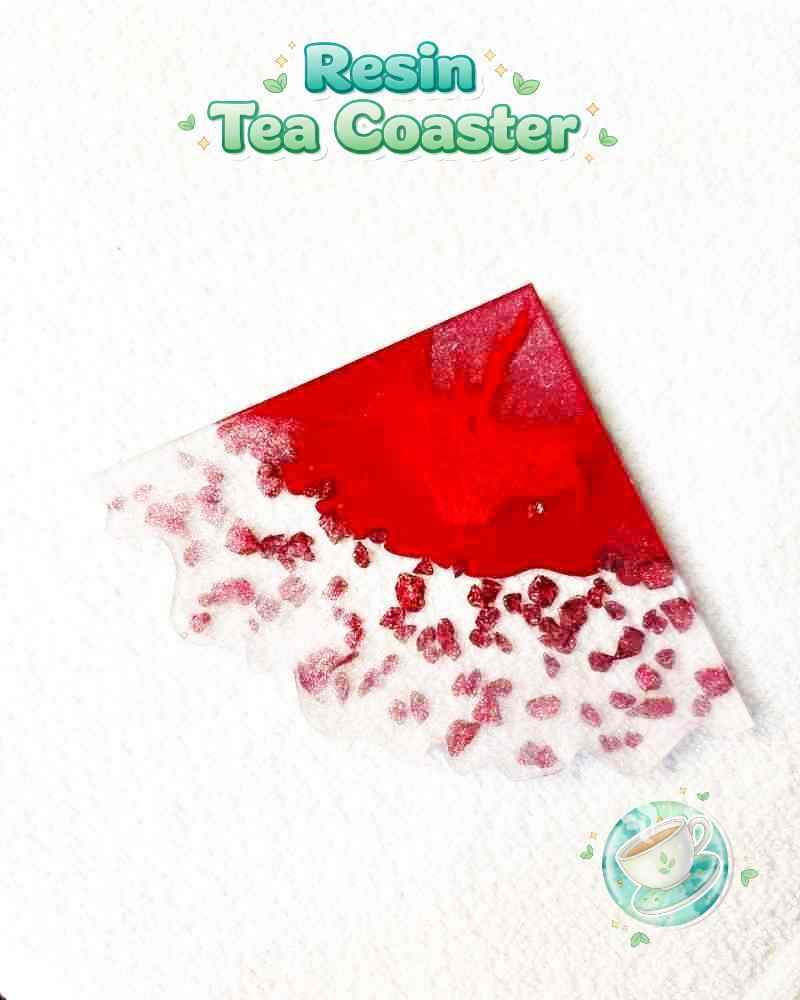 Resin Luxury Tea Coaster (6 Pcs)