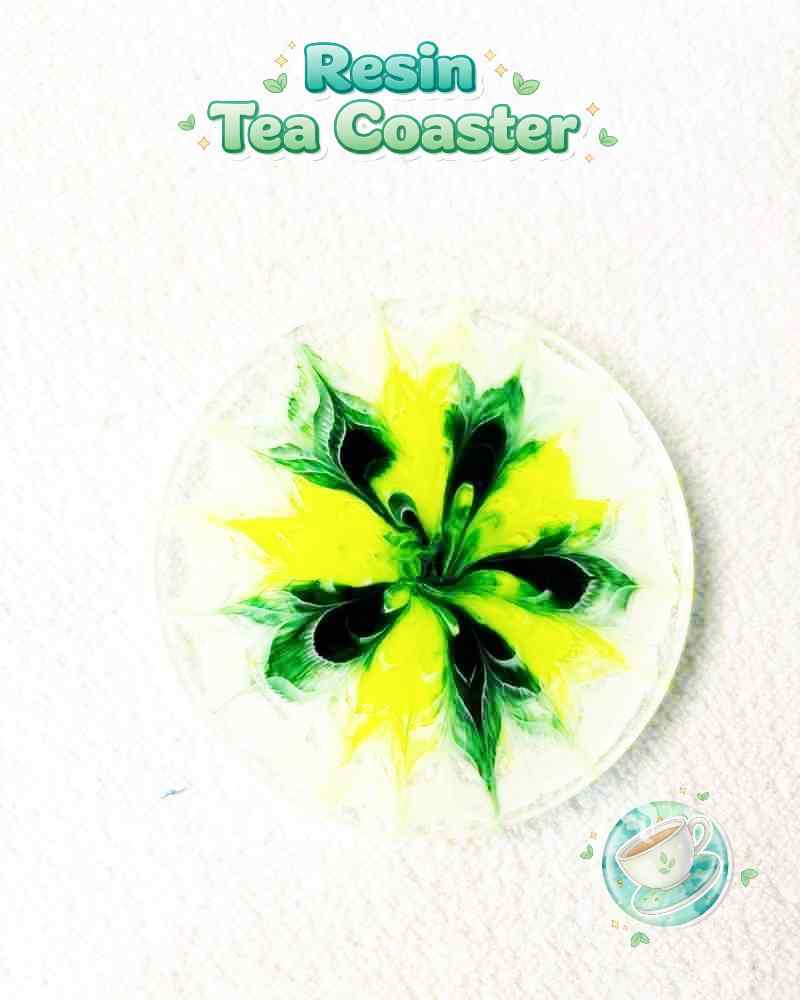Resin Luxury Tea Coaster (6 Pcs)
