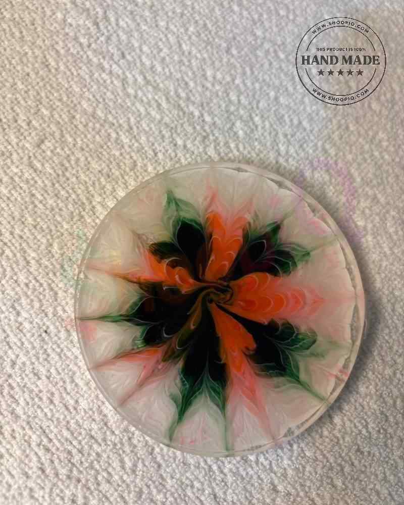 Resin Luxury Tea Coaster (6 Pcs)