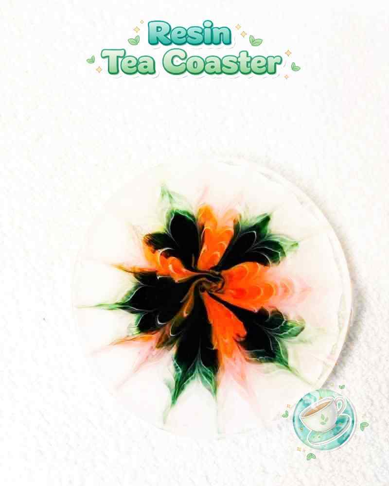 Resin Luxury Tea Coaster (6 Pcs)