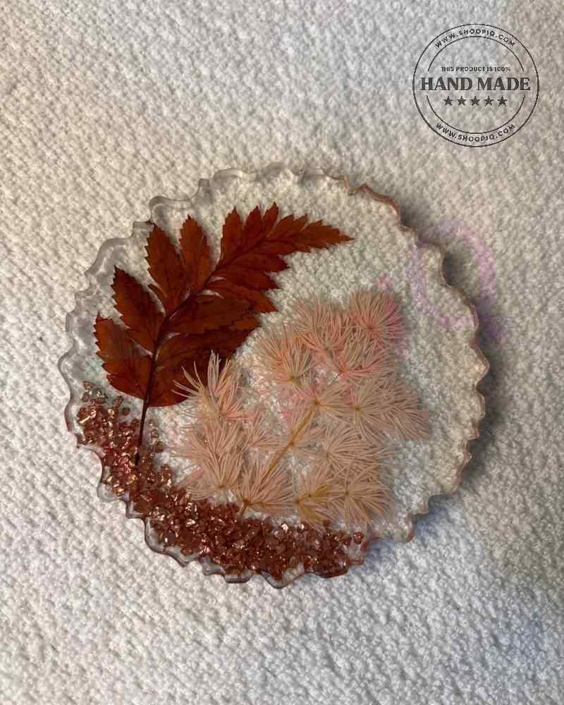 Resin Luxury Tea Coaster (6 Pcs)