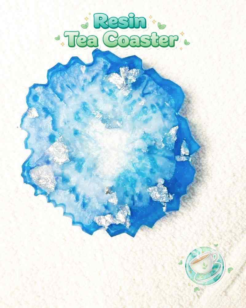 Resin Luxury Tea Coaster (6 Pcs)