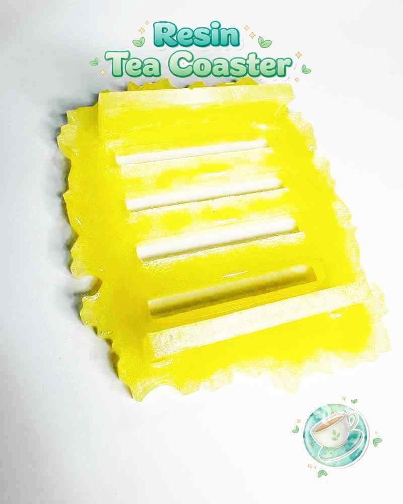 Resin Luxury Tea Coaster (6 Pcs)