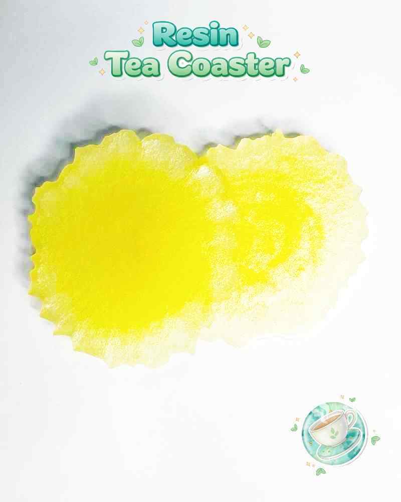 Resin Luxury Tea Coaster (6 Pcs)