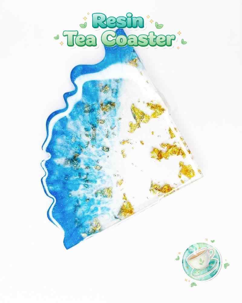 Resin Luxury Tea Coaster (6 Pcs)