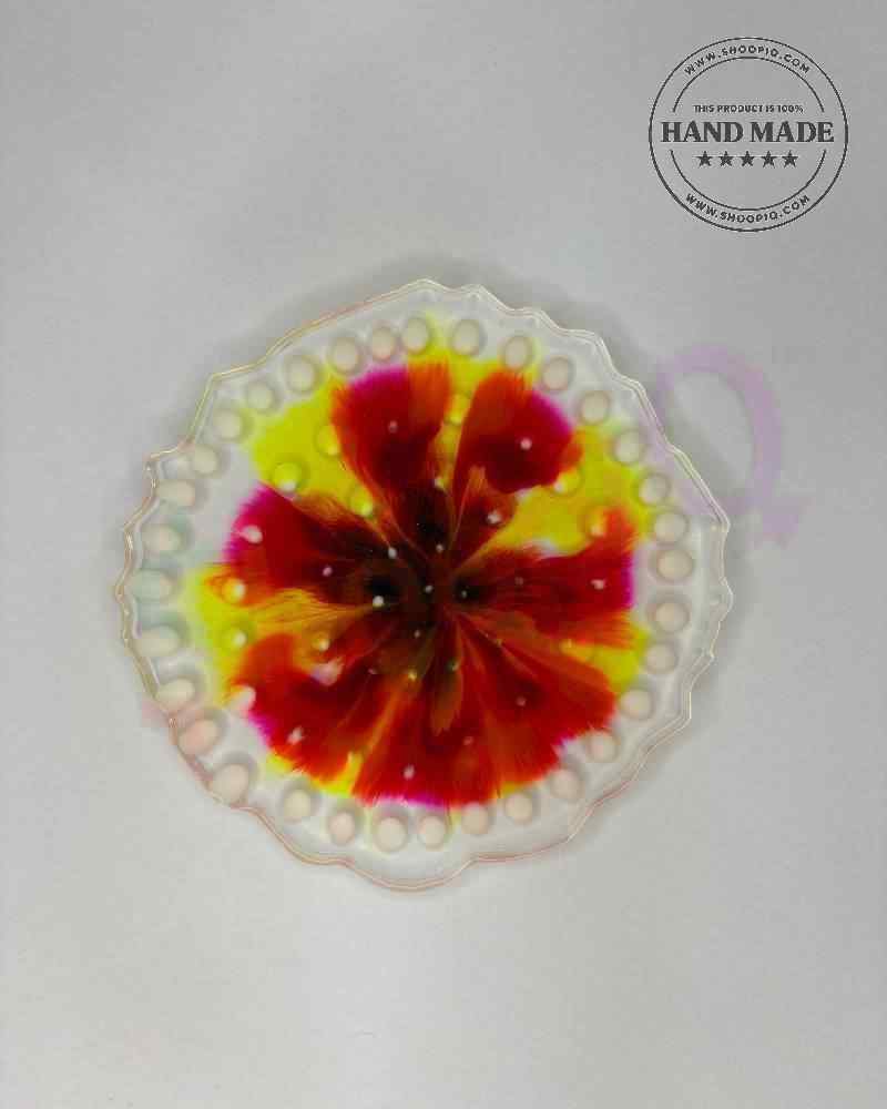 Resin Luxury Tea Coaster (6 Pcs)