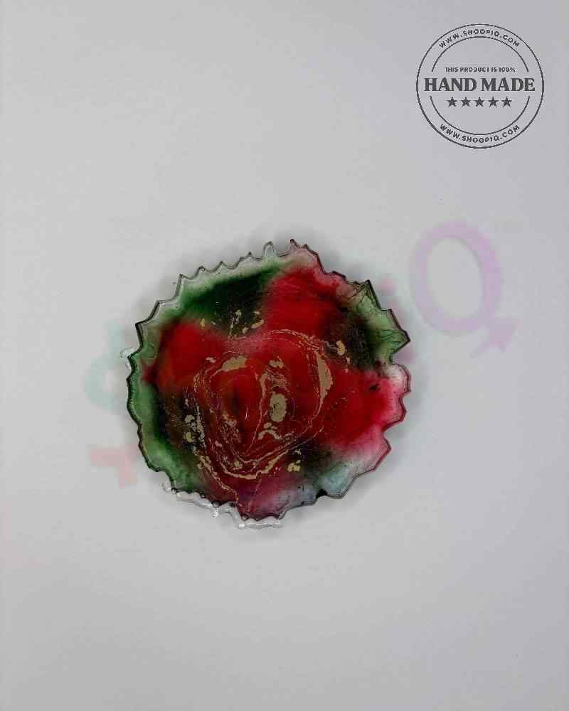 Resin Luxury Tea Coaster (6 Pcs)