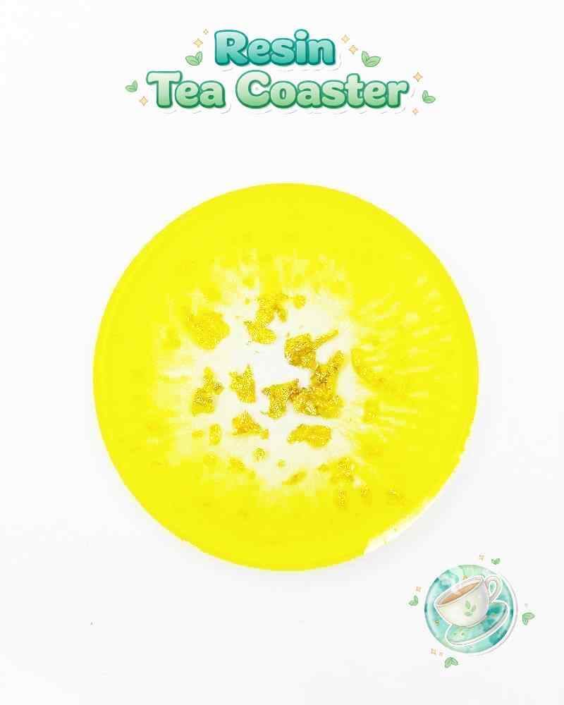 Resin Luxury Tea Coaster (6 Pcs)