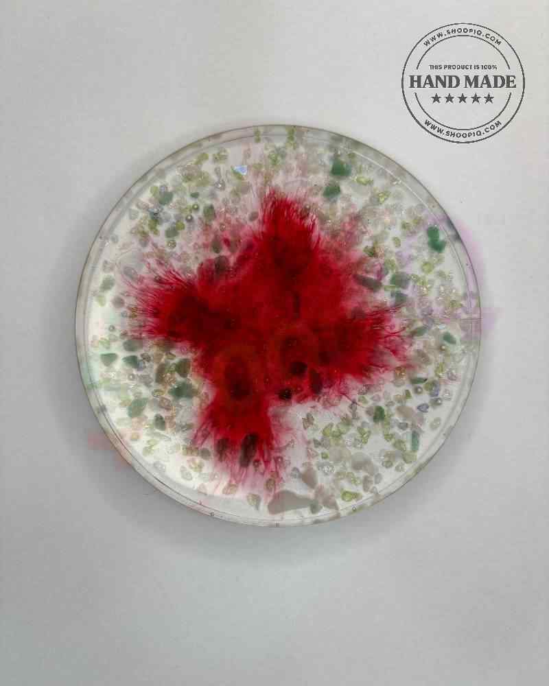 Resin Luxury Tea Coaster (6 Pcs)