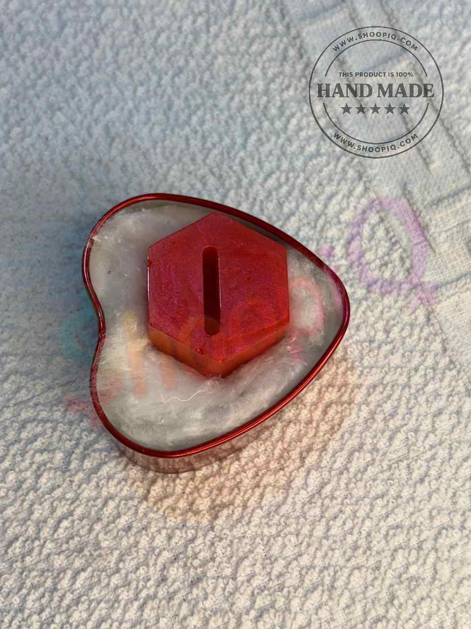 Resin Luxury Wedding Ring Stand