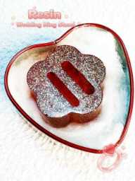 Resin Luxury Wedding Ring Stand