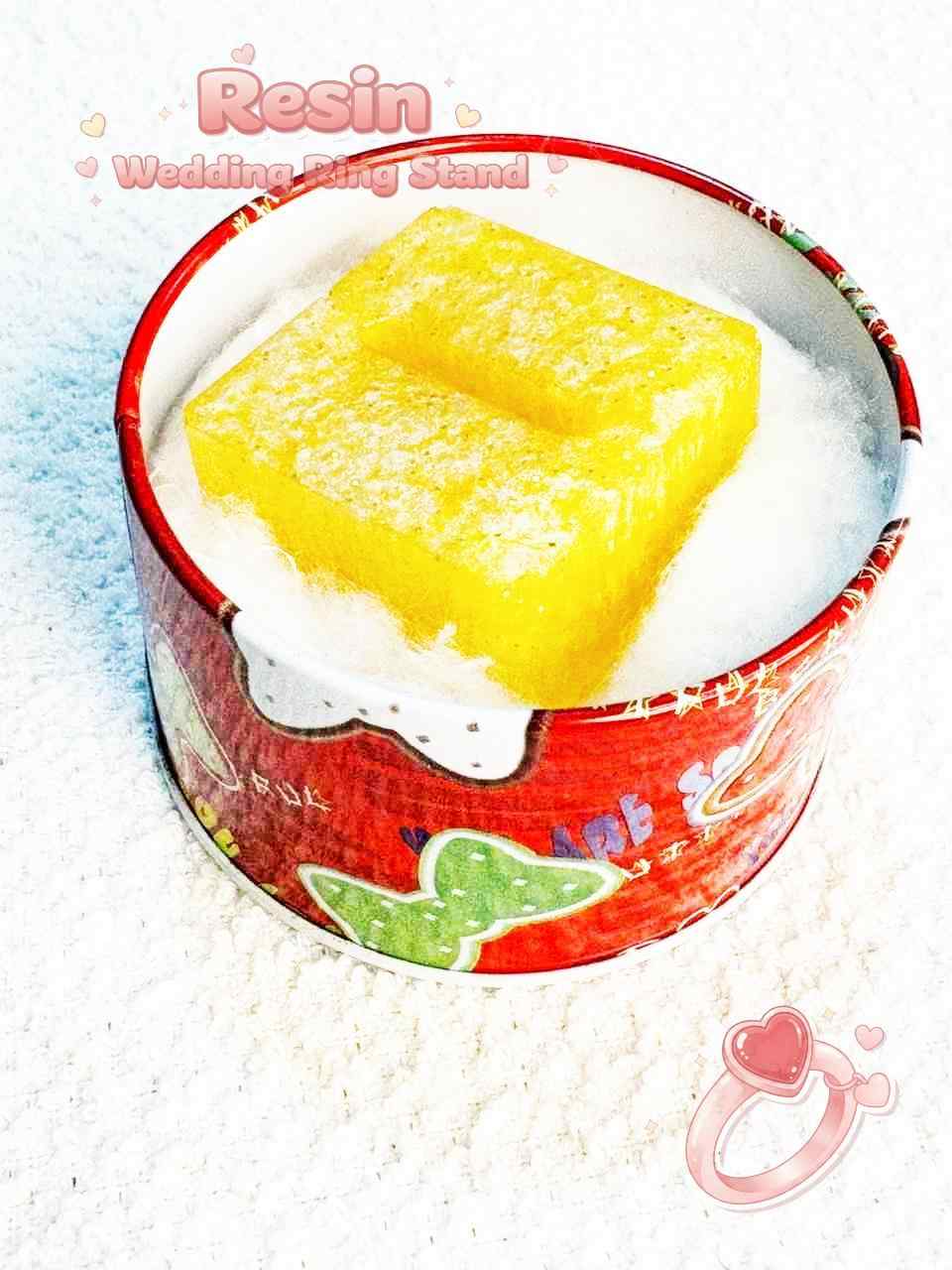 Resin Luxury Wedding Ring Stand