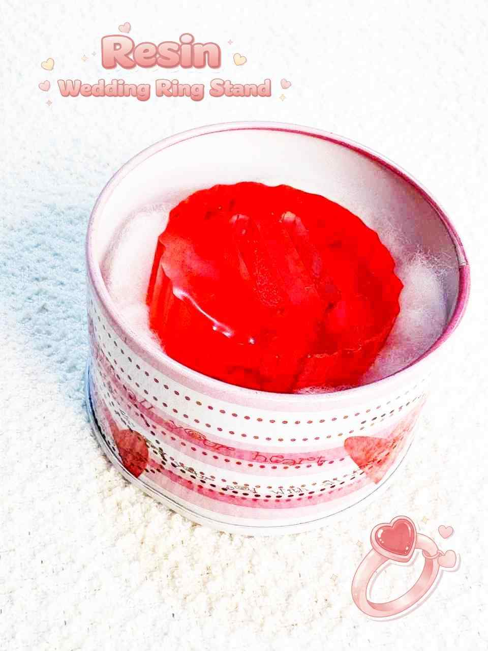 Resin Luxury Wedding Ring Stand