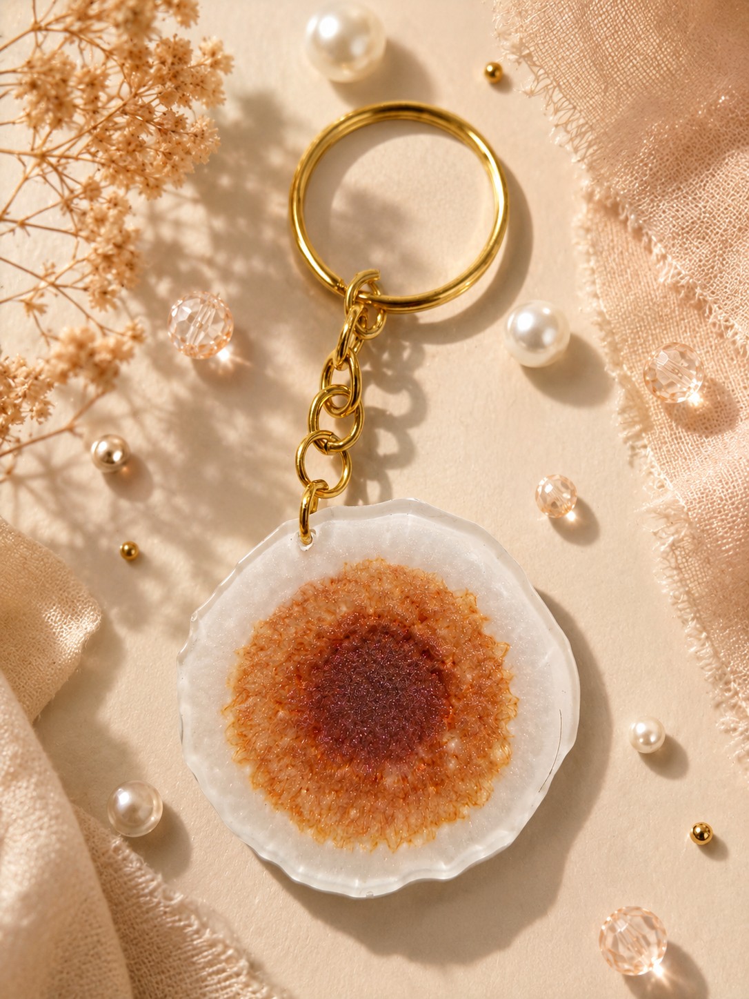 Resin Luxury Keychain
