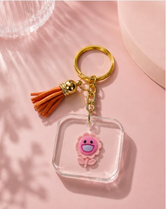 Resin Luxury Keychain