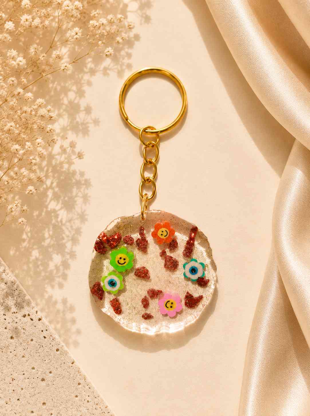 Resin Luxury Keychain