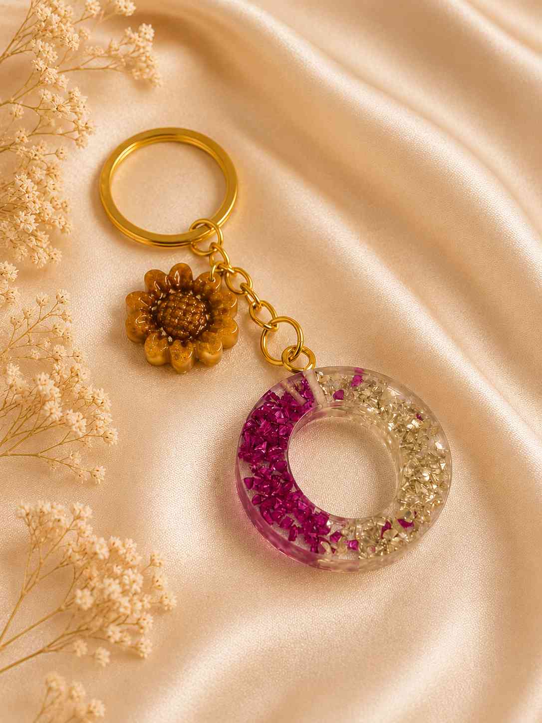 Resin Luxury Keychain