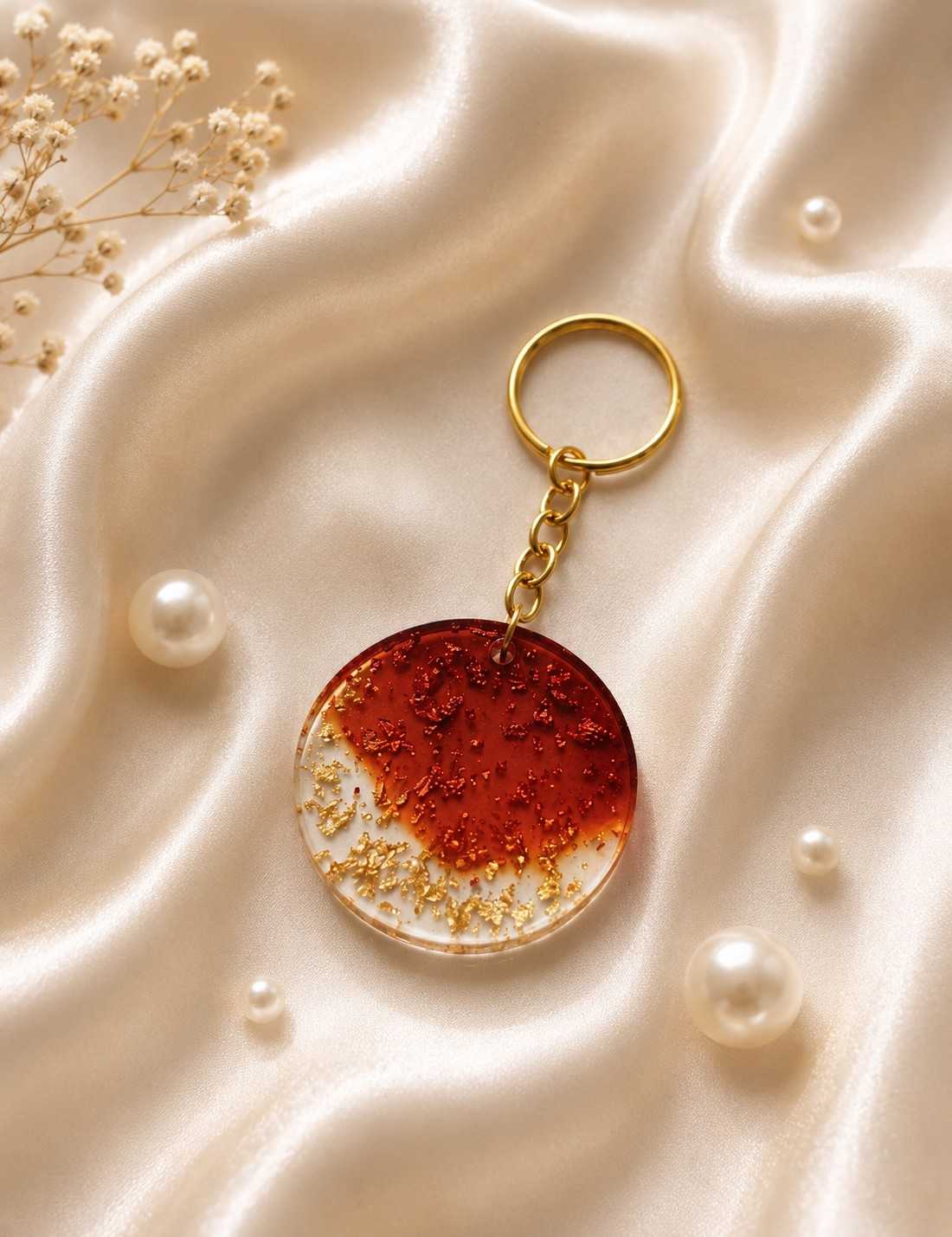 Resin Luxury Keychain