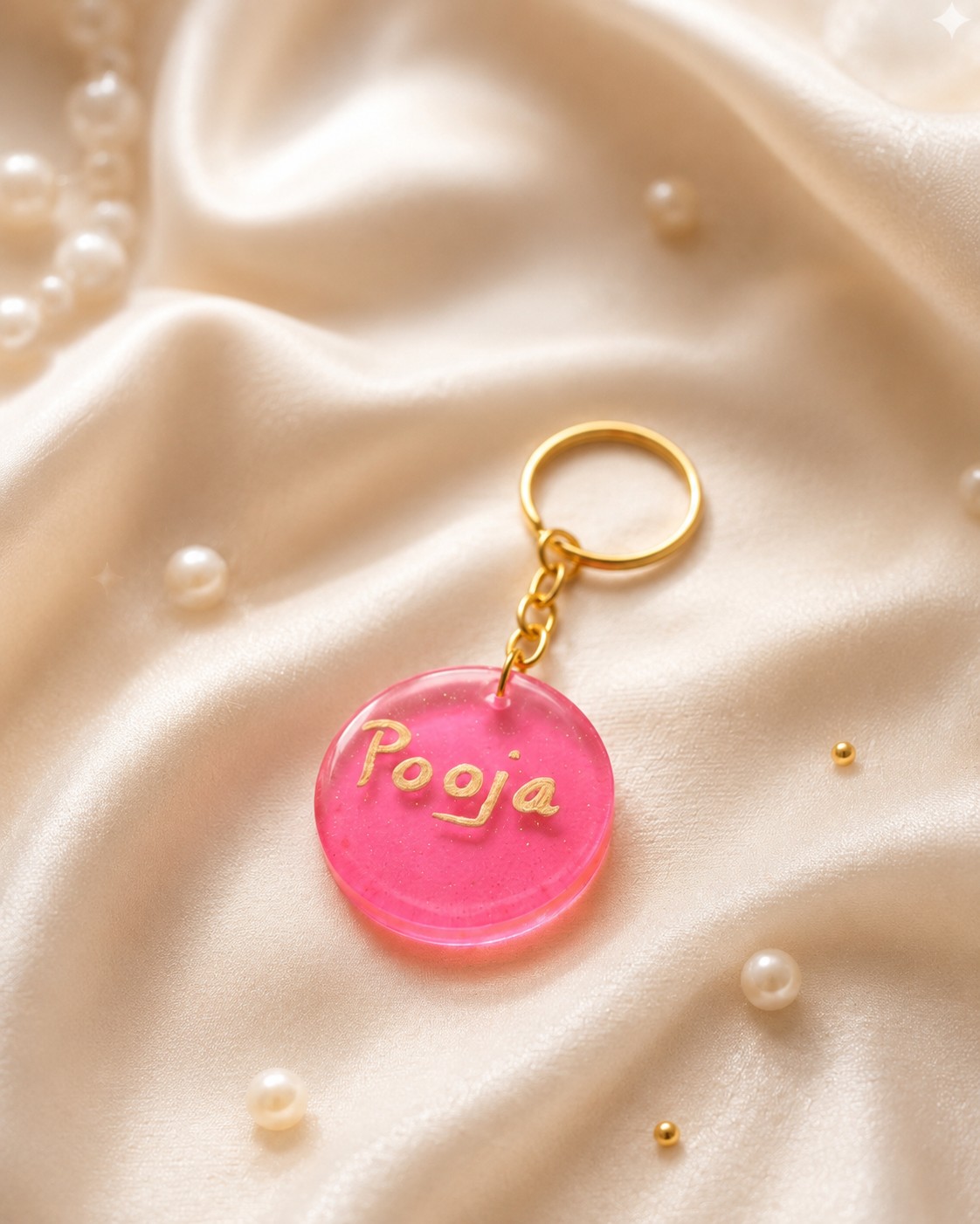 Resin Luxury Keychain