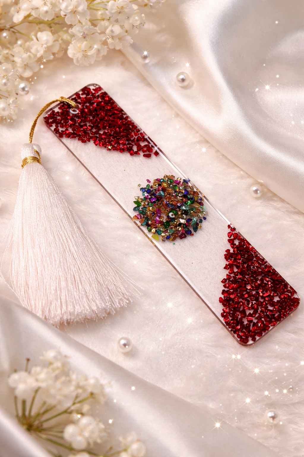 Luxury Handcrafted Resin Bookmark