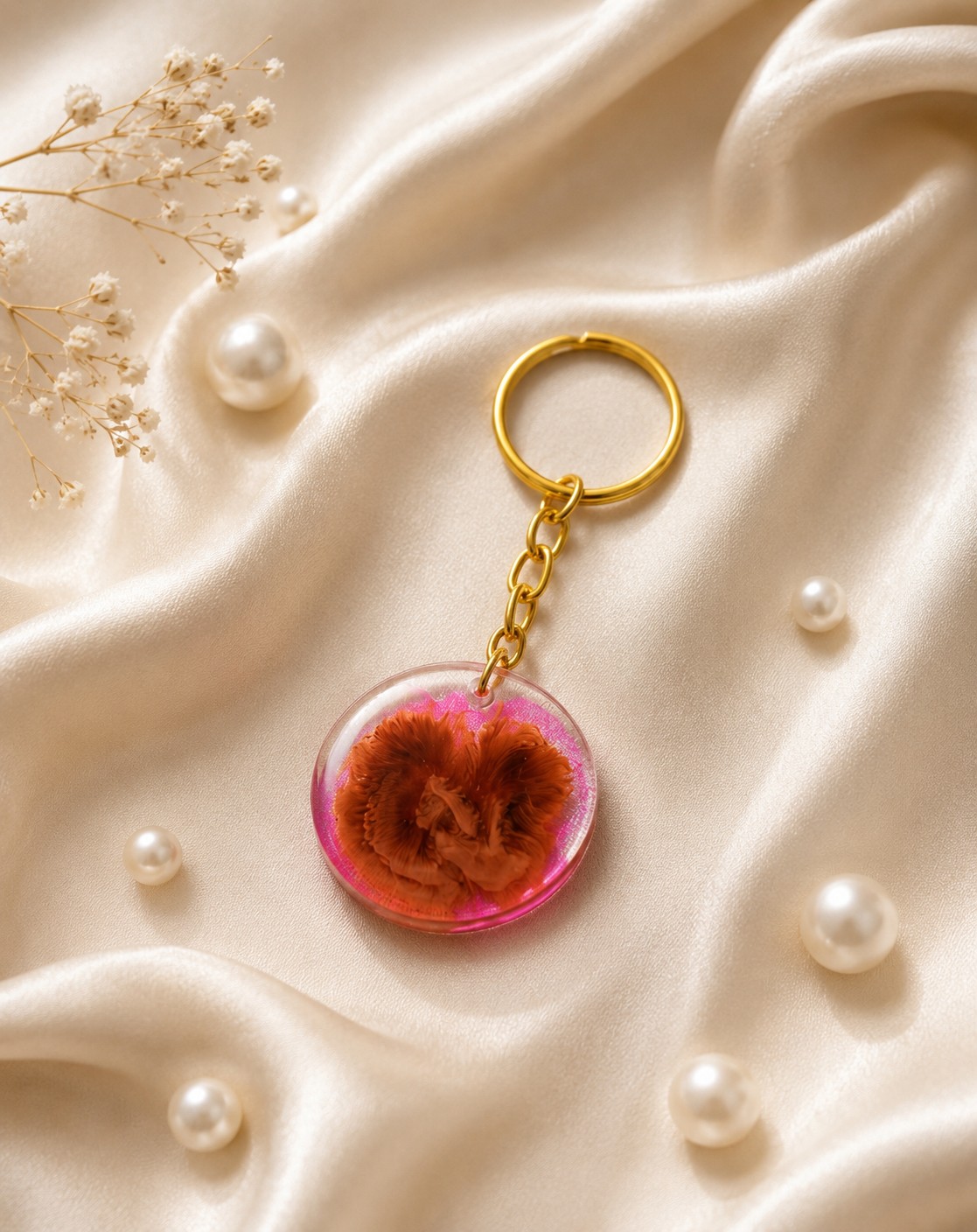 Resin Luxury Keychain