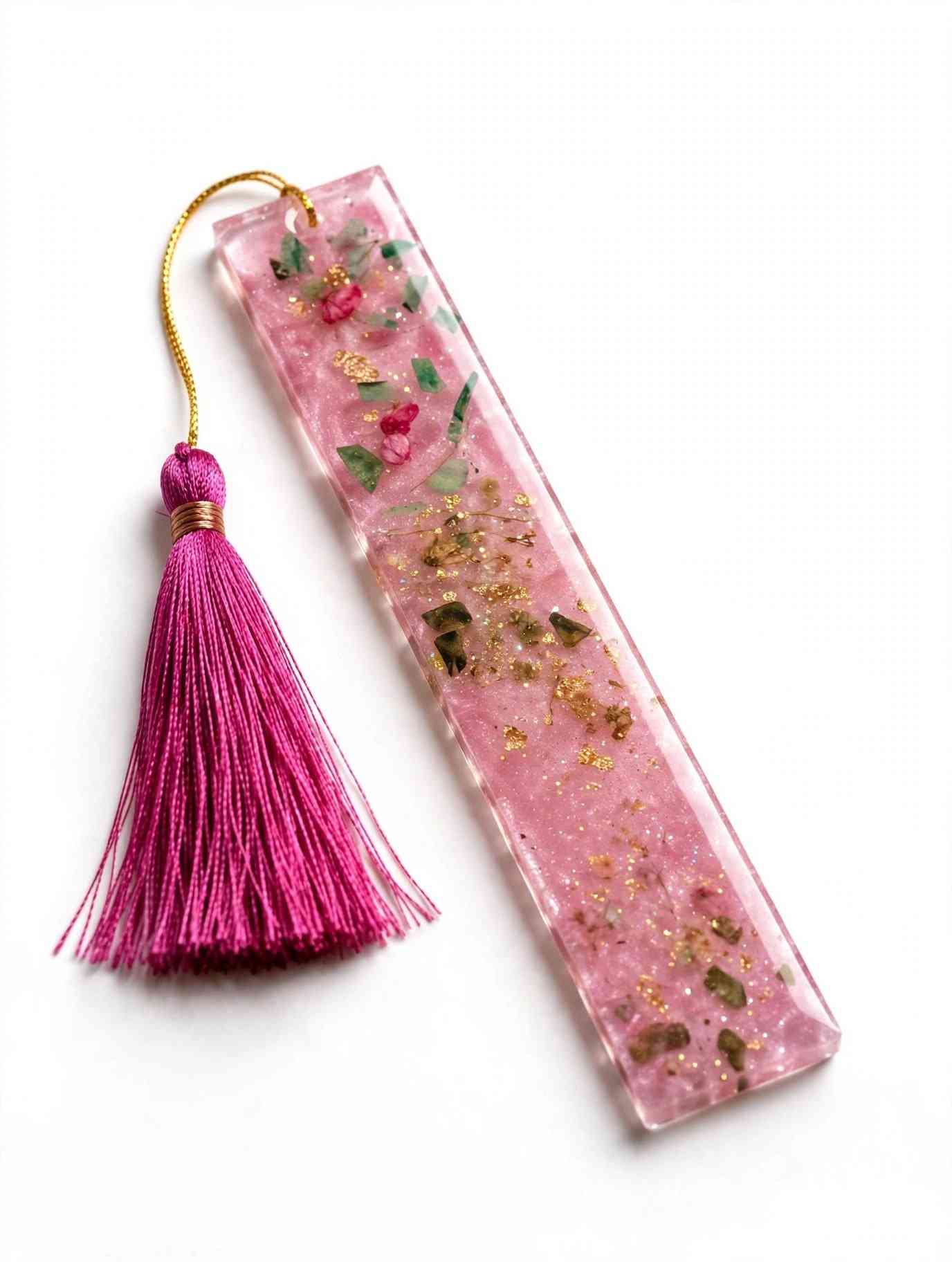 Luxury Handcrafted Resin Bookmark