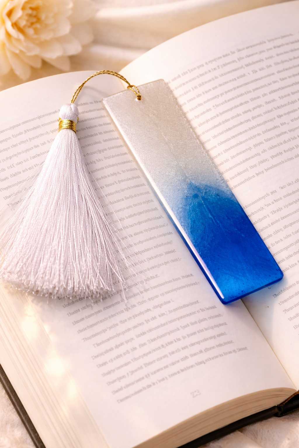 Luxury Handcrafted Resin Bookmark