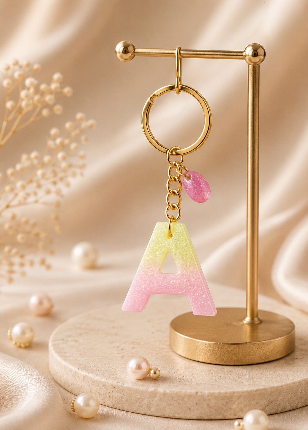 Resin Luxury Keychain