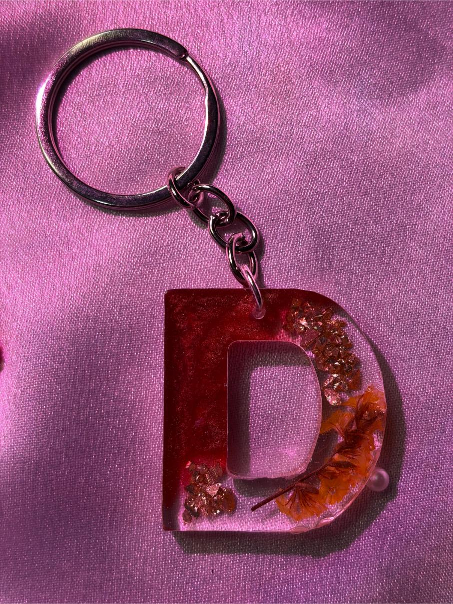Resin Luxury Keychain