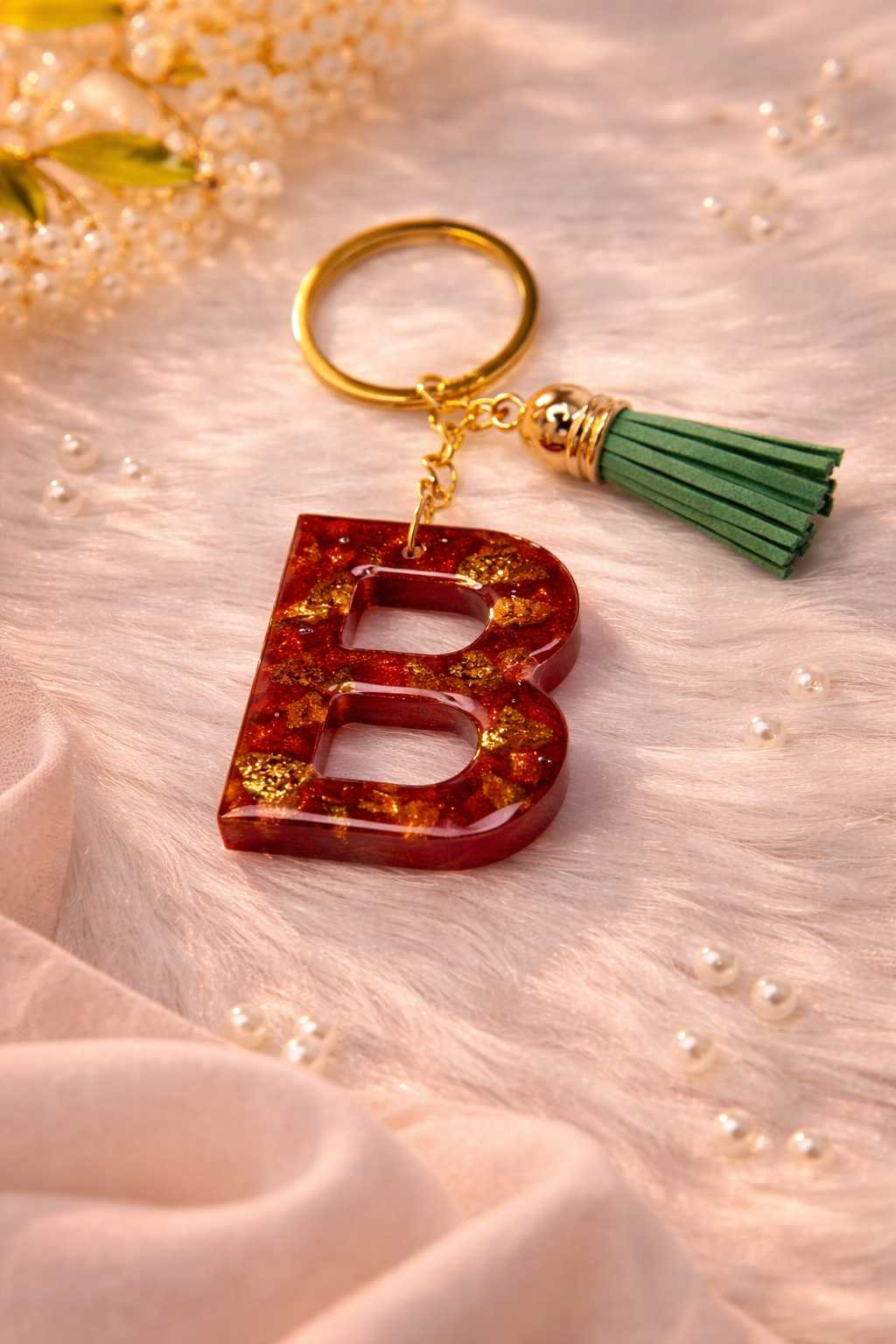 Resin Luxury Keychain